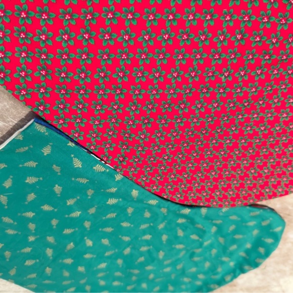 Shabby Cottage Christmas Stocking - Set of 2 Stockings - Picture 15 of 16